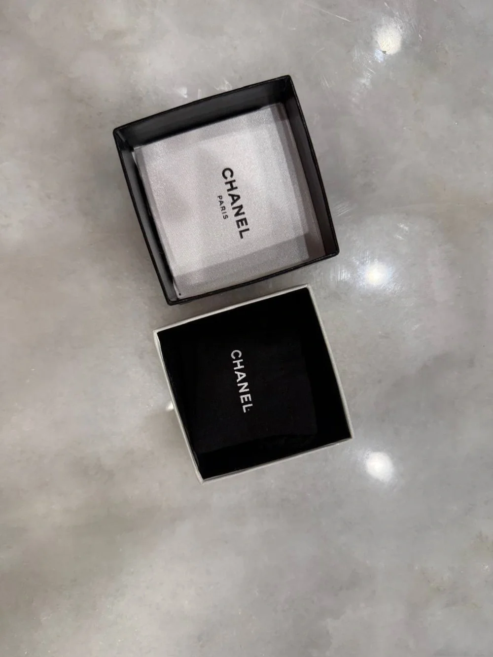 CHANEL pearl earrings